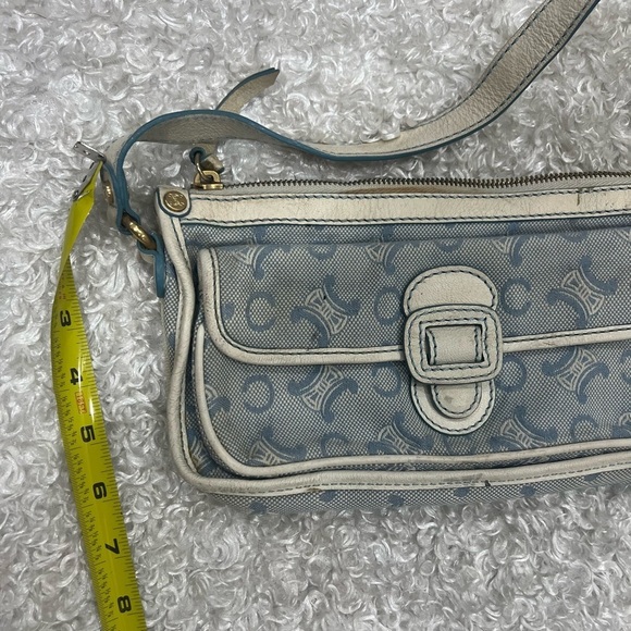 Celine Macadam Canvas Shoulder Bag - Picture 9 of 13